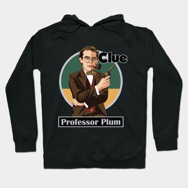 CLUE Professor Plum Hoodie by Tiro1Linea